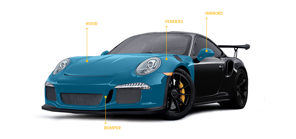 Paint Protection Film and Window Film Coverage Options