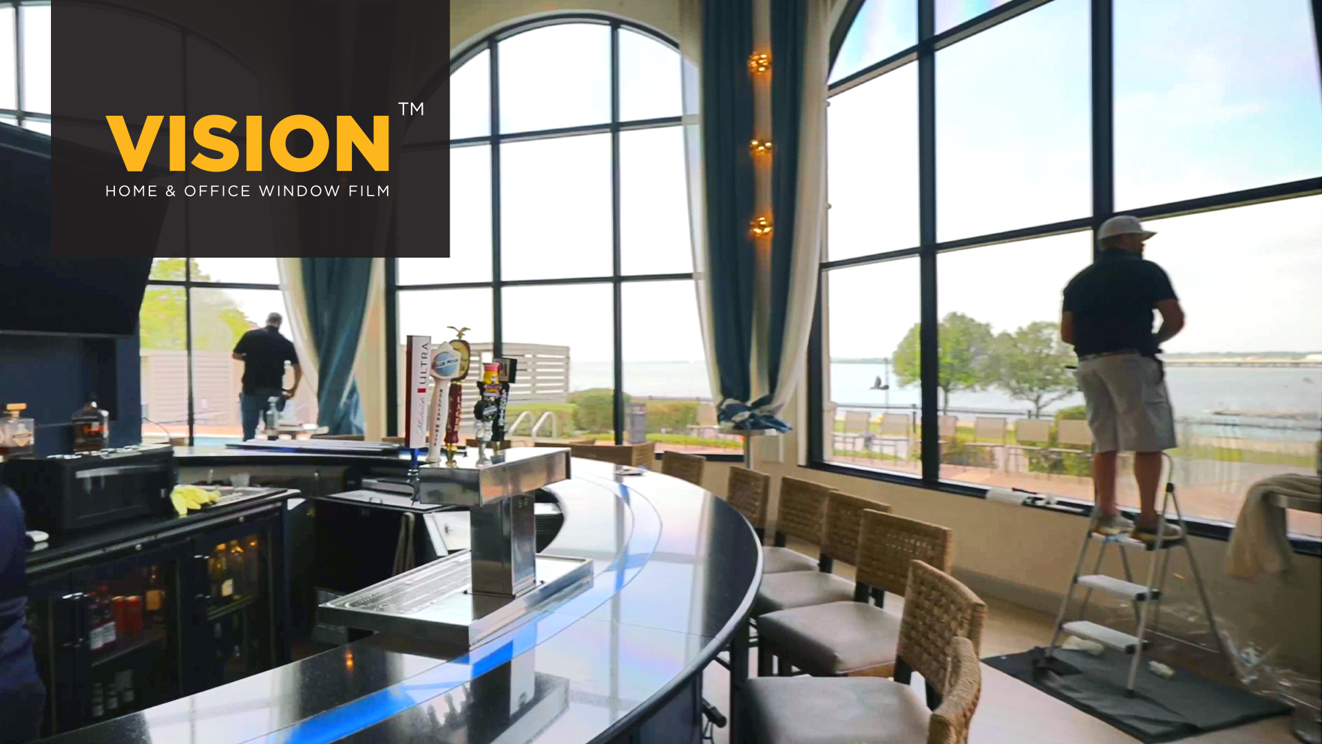 Enjoying Lakefront Views at Hilton Rockwall with VISION Clear View Plus Window FIlm