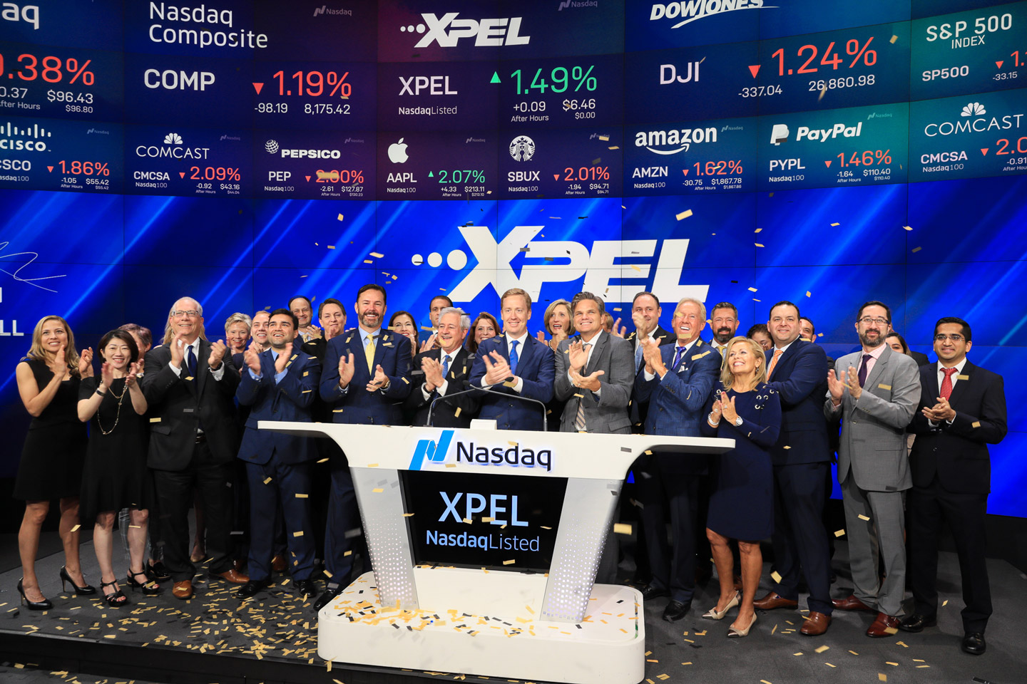XPEL NASDAQ Closing Bell Ceremony