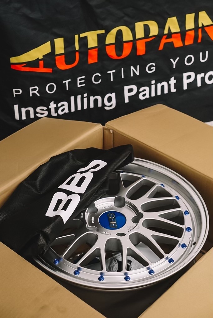 XPEL FUSION PLUS ™ Ceramic Coating Helps Prevent Brake Dust from Sticking  to Custom Wheels