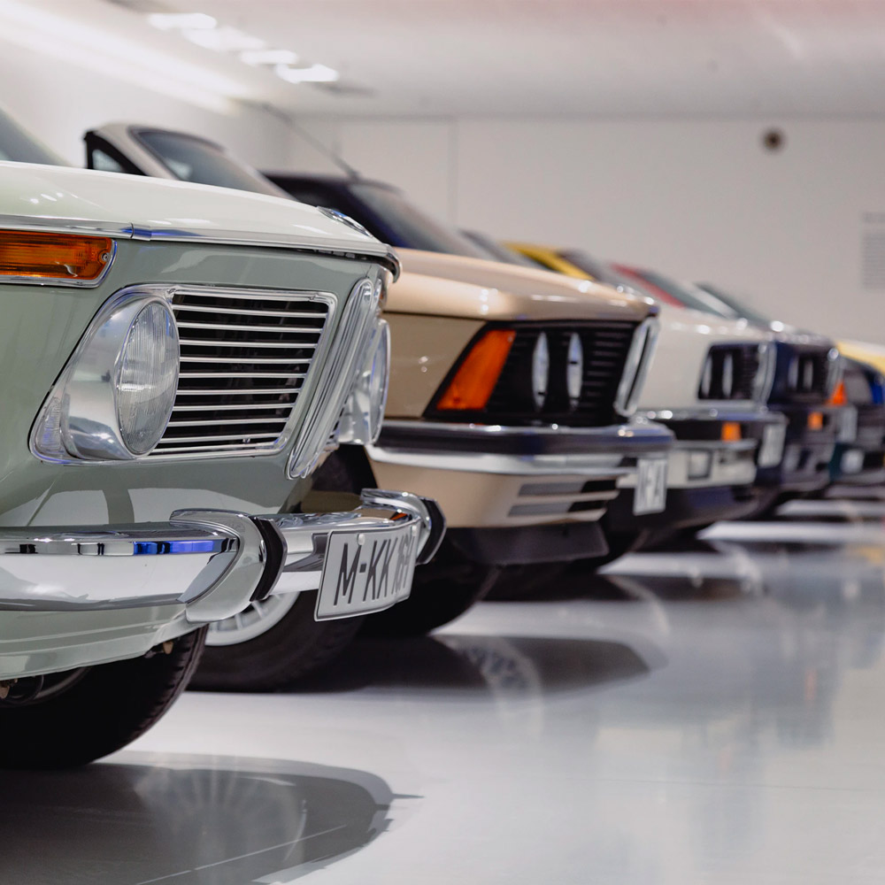 Classic BMW lineup